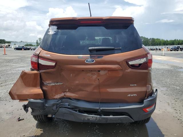  FORD ECOSPORT 2019 Orange