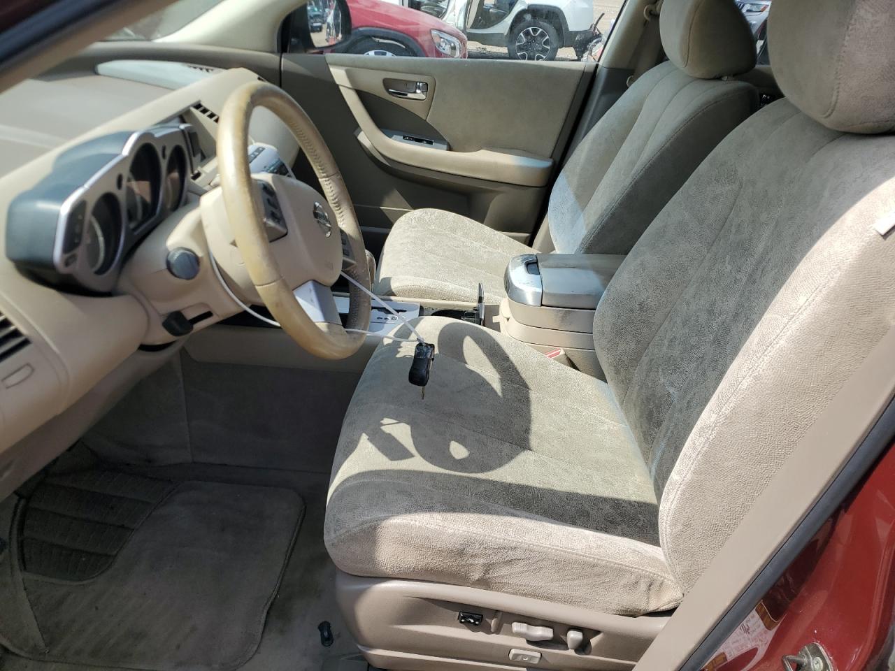 2007 Nissan Murano Sl VIN: JN8AZ08W67W619426 Lot: 63121065
