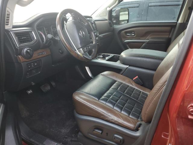  NISSAN TITAN 2017 Burgundy