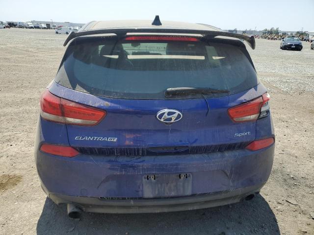 HYUNDAI ELANTRA 2018 Blue