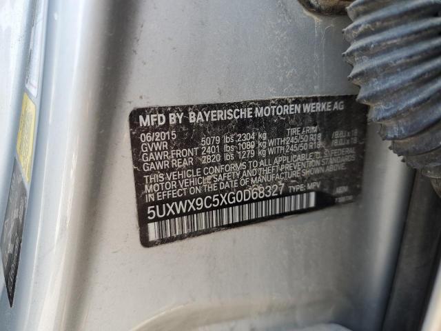 2016 BMW X3 XDRIVE28I  