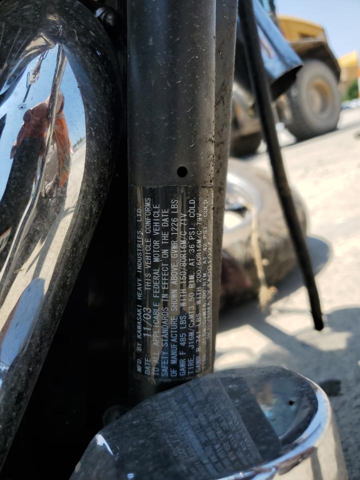 jkbvnma1x4a001037 JKBVNMA1X4A001037 2004 Kawasaki Vulcan 2000