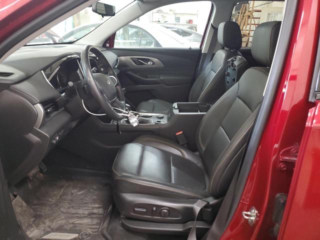  CHEVROLET TRAVERSE 2021 Czerwony