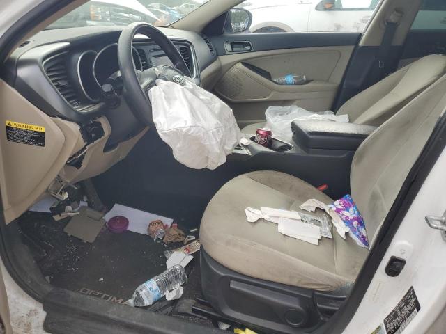  KIA OPTIMA 2015 White