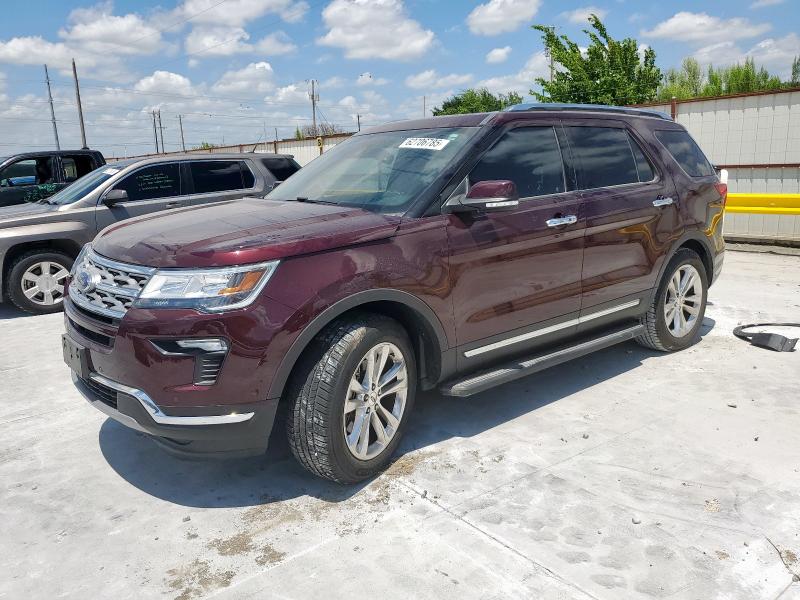  FORD EXPLORER 2018 Burgundy