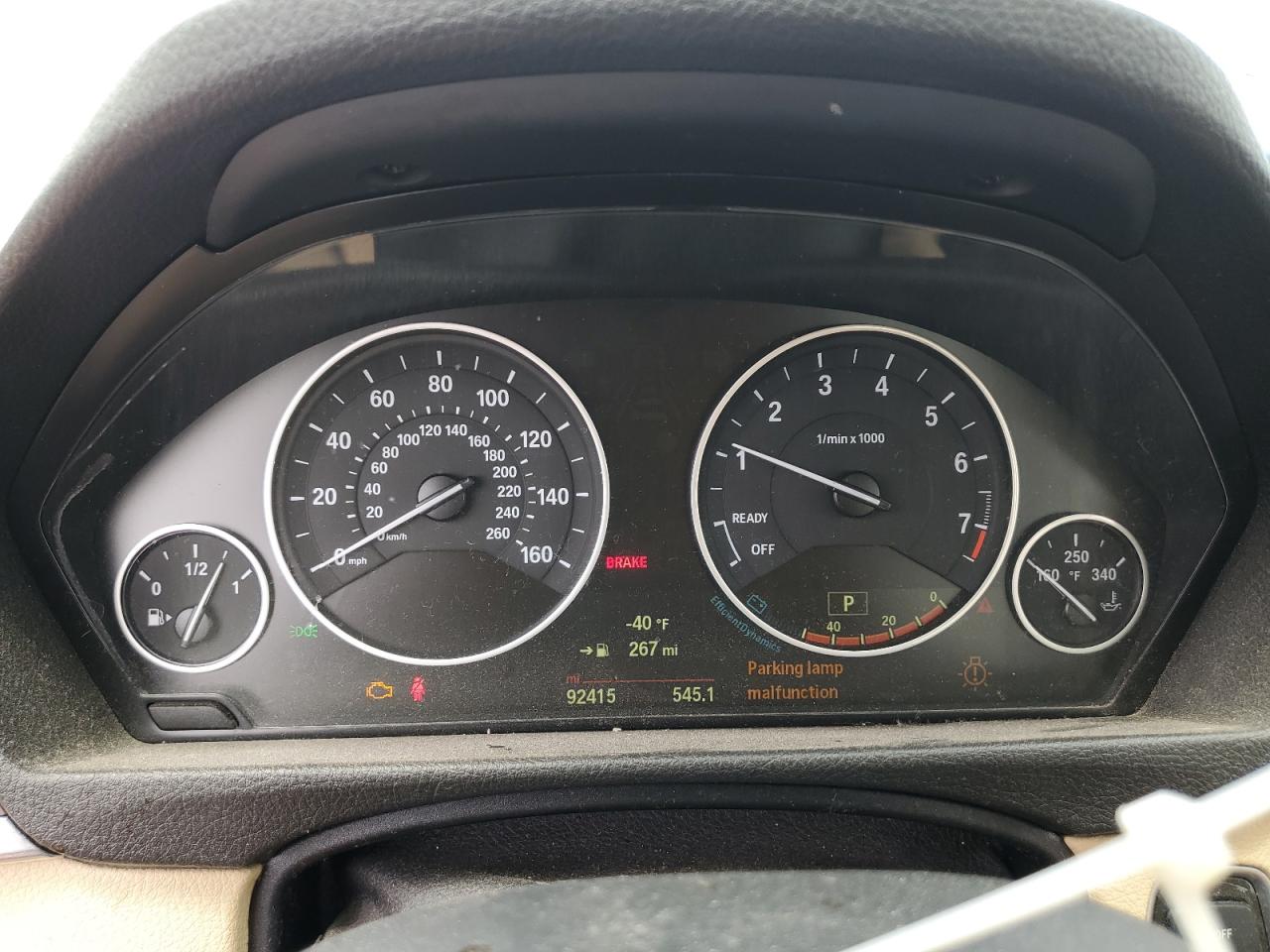 2015 BMW 320 I xDrive VIN: WBA3C3C51FP663930 Lot: 62561025