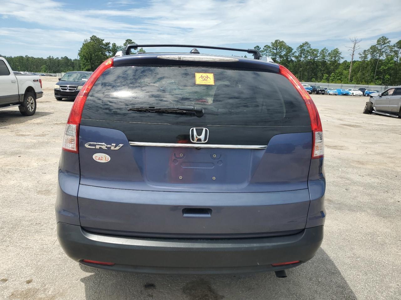 2013 Honda Cr-V Exl VIN: 2HKRM3H74DH508429 Lot: 59891025