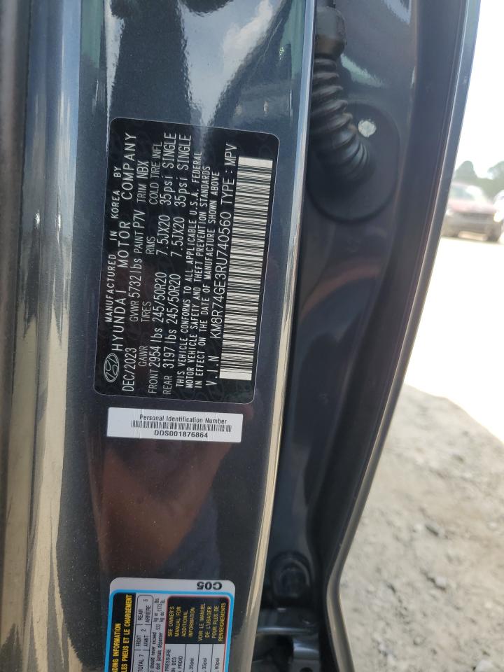 2024 Hyundai Palisade Calligraphy VIN: KM8R74GE3RU740560 Lot: 60996375