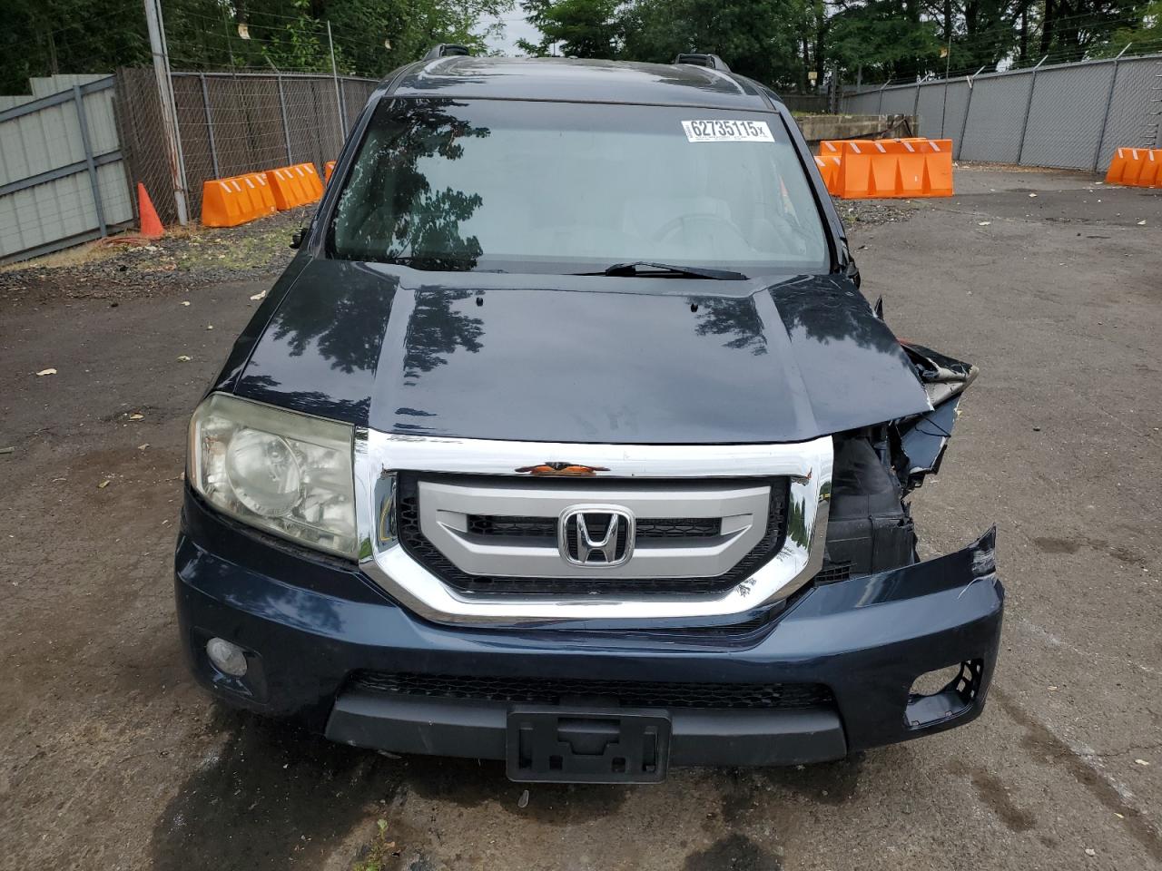 HONDA PILOT 2011 VIN 5FNYF4H5XBB072434 zdjęcie 5