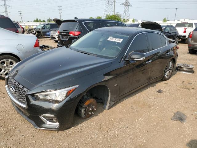  INFINITI Q50 2018 Чорний