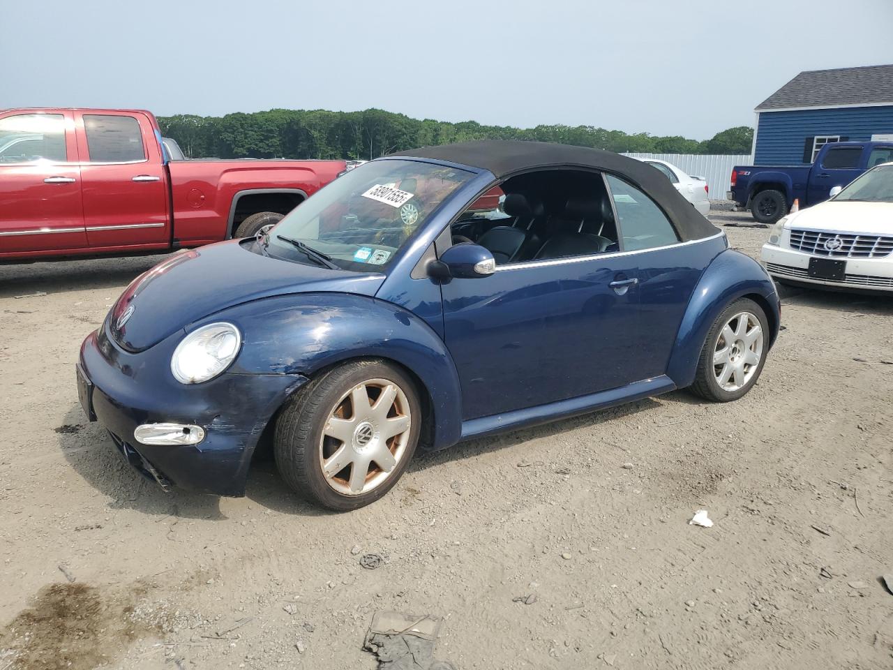 2003 Volkswagen New Beetle Gls de vânzare în Assonet, MA - Front End