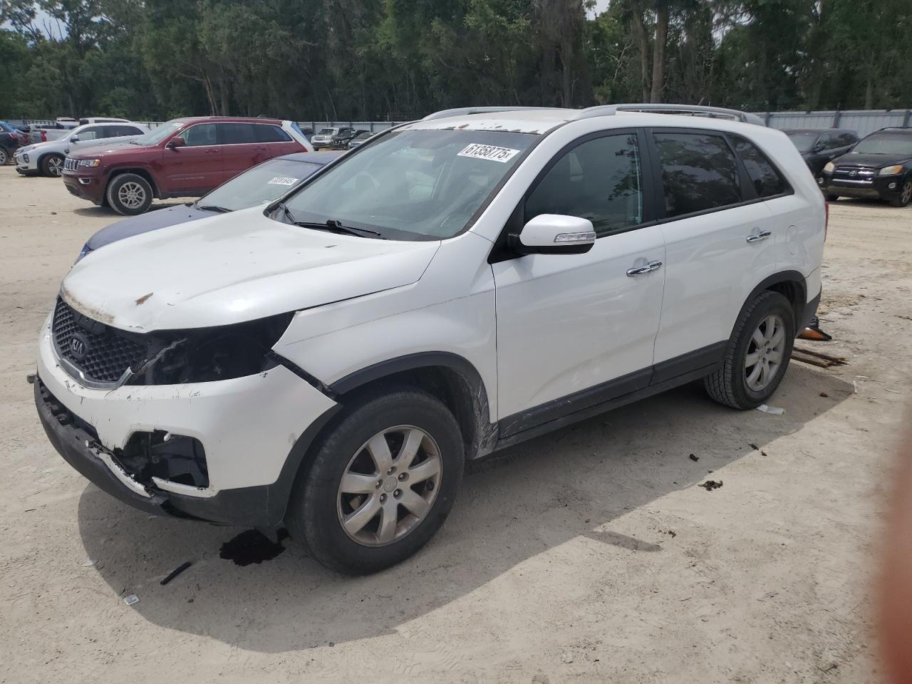 2013 Kia Sorento Lx zu verkaufen in Ocala, FL - Front End