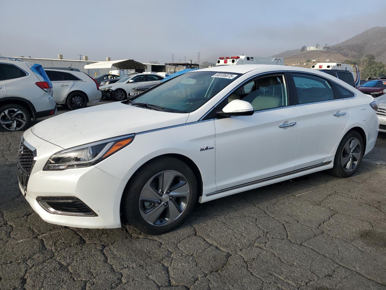 2017 Hyundai Sonata Hybrid en Venta en Colton, CA - Front End