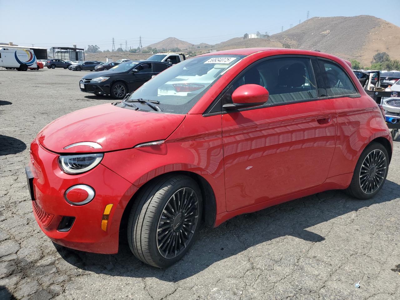 2024 Fiat 500 E Red