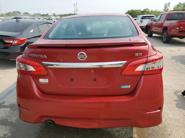  NISSAN SENTRA 2013 Czerwony