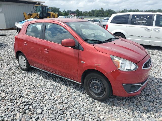  MITSUBISHI MIRAGE 2018 Czerwony
