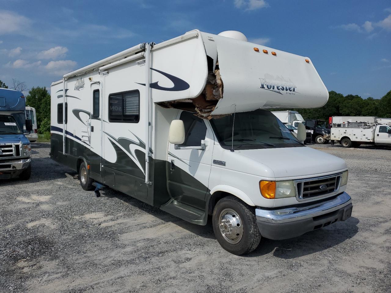 2006 Ford Econoline E450 Super Duty Cutaway Van de vânzare în Gastonia, NC - Top/Roof