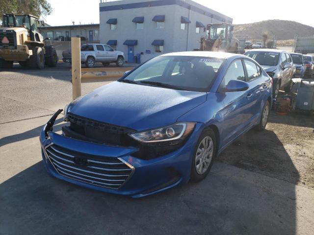  HYUNDAI ELANTRA 2018 Синій