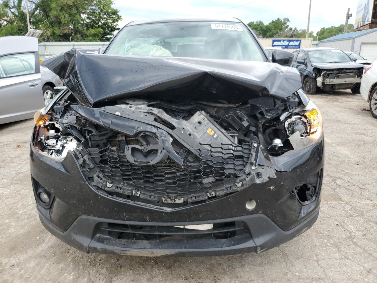 VIN JM3KE2CE7D0134160 2013 MAZDA CX-5 no.9