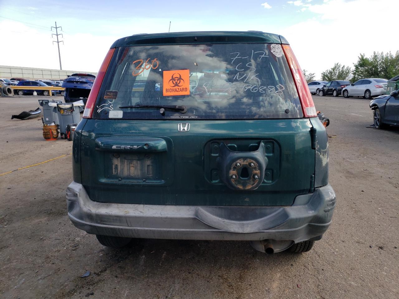 2000 Honda Cr-V Lx VIN: JHLRD1847YS022329 Lot: 79613974