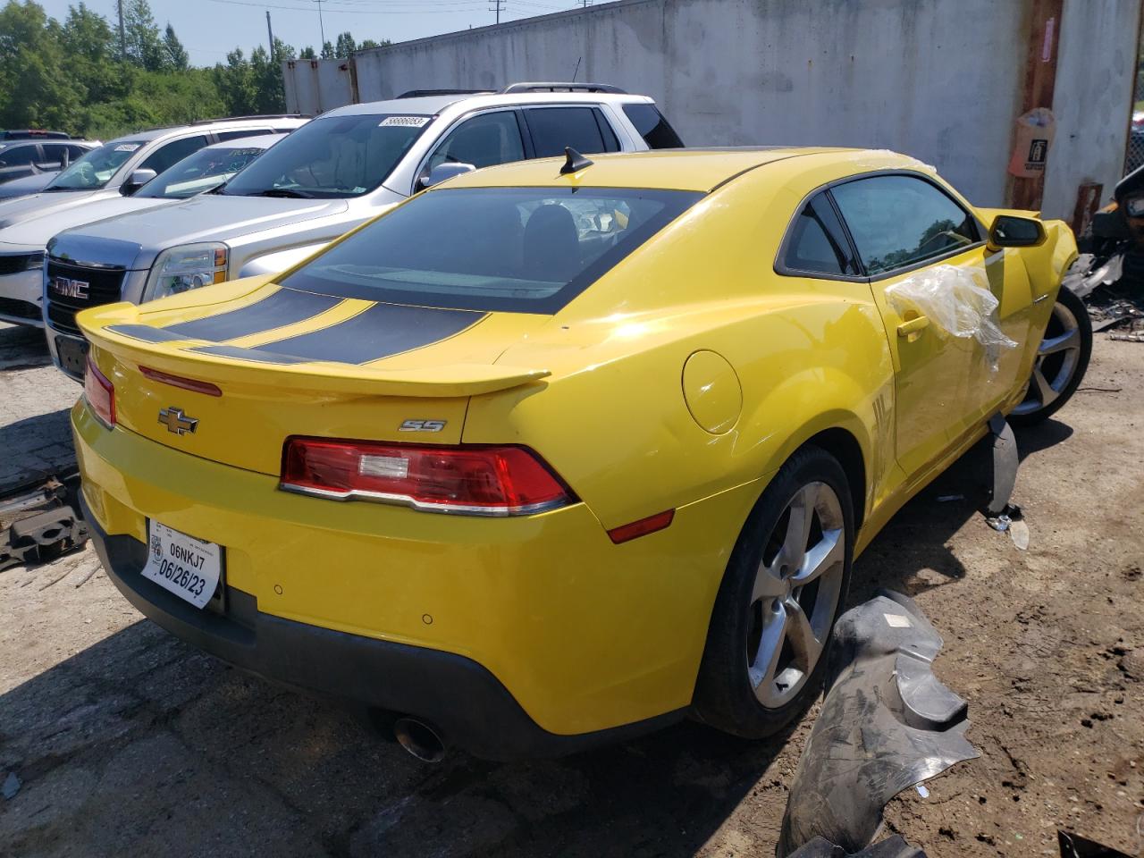 2014 Chevrolet Camaro 2Ss VIN: 2G1FK1EJ1E9213654 Lot: 59572943