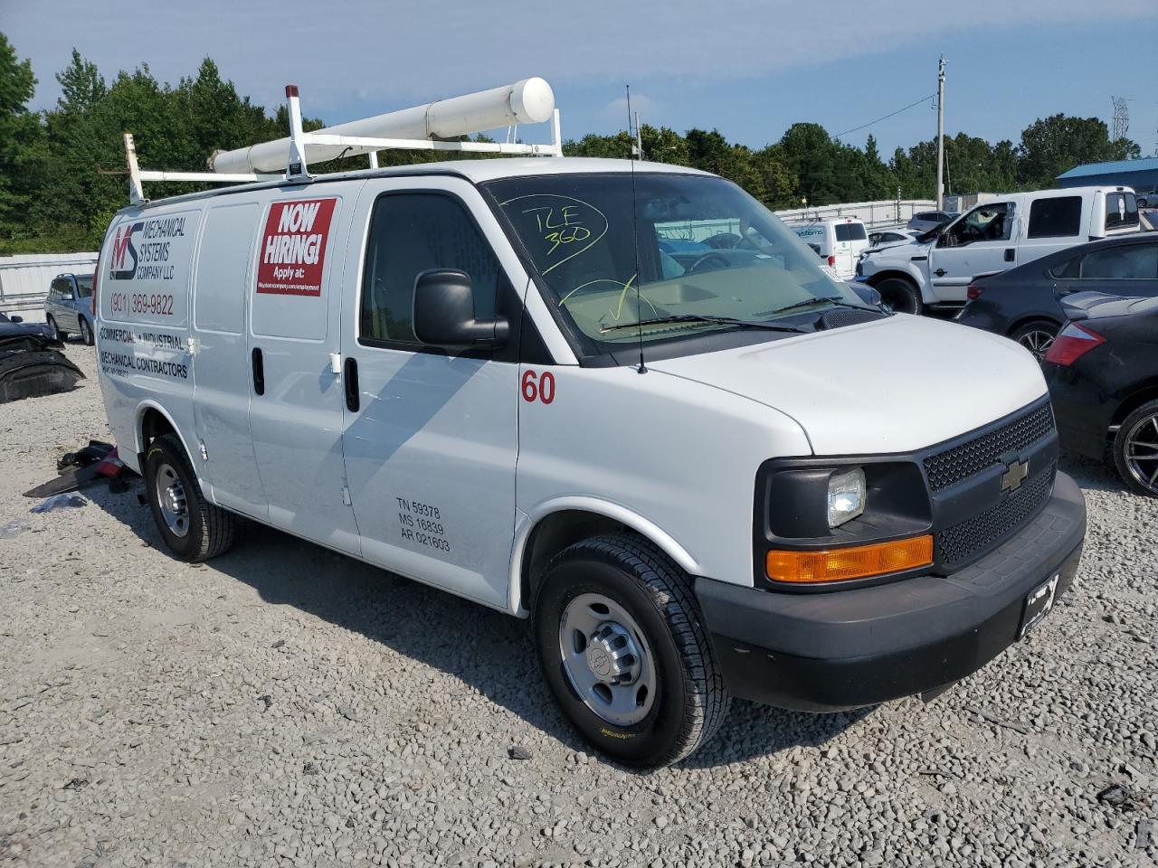 2016 Chevrolet Express G2500 VIN: 1GCWGAFF3G1212936 Lot: 61782893