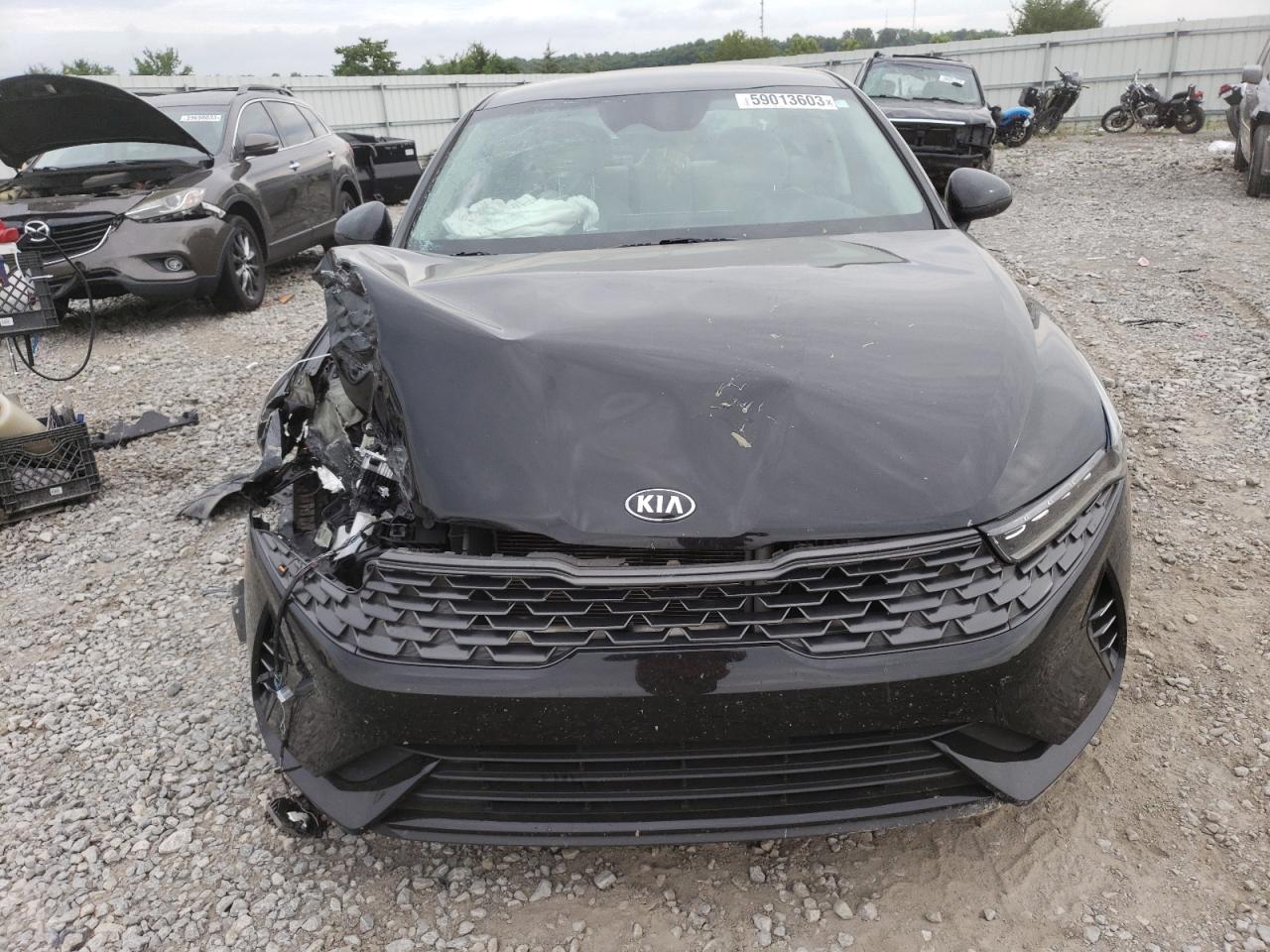 2021 Kia K5 Lxs VIN: 5XXG14J27MG003694 Lot: 59013603