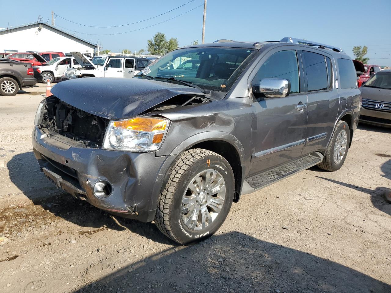 2015 Nissan Armada Platinum VIN: 5N1AA0NE8FN609494 Lot: 59860803