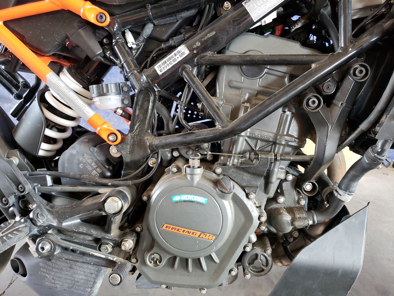 MD2JPC409NC039200 2022 Ktm 200 Duke
