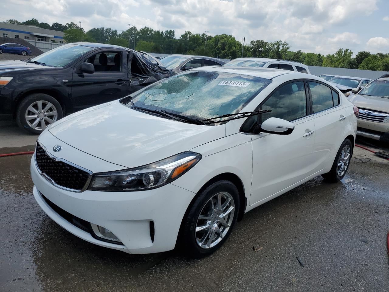 2017 Kia Forte Lx VIN: 3KPFL4A7XHE042845 Lot: 59016113