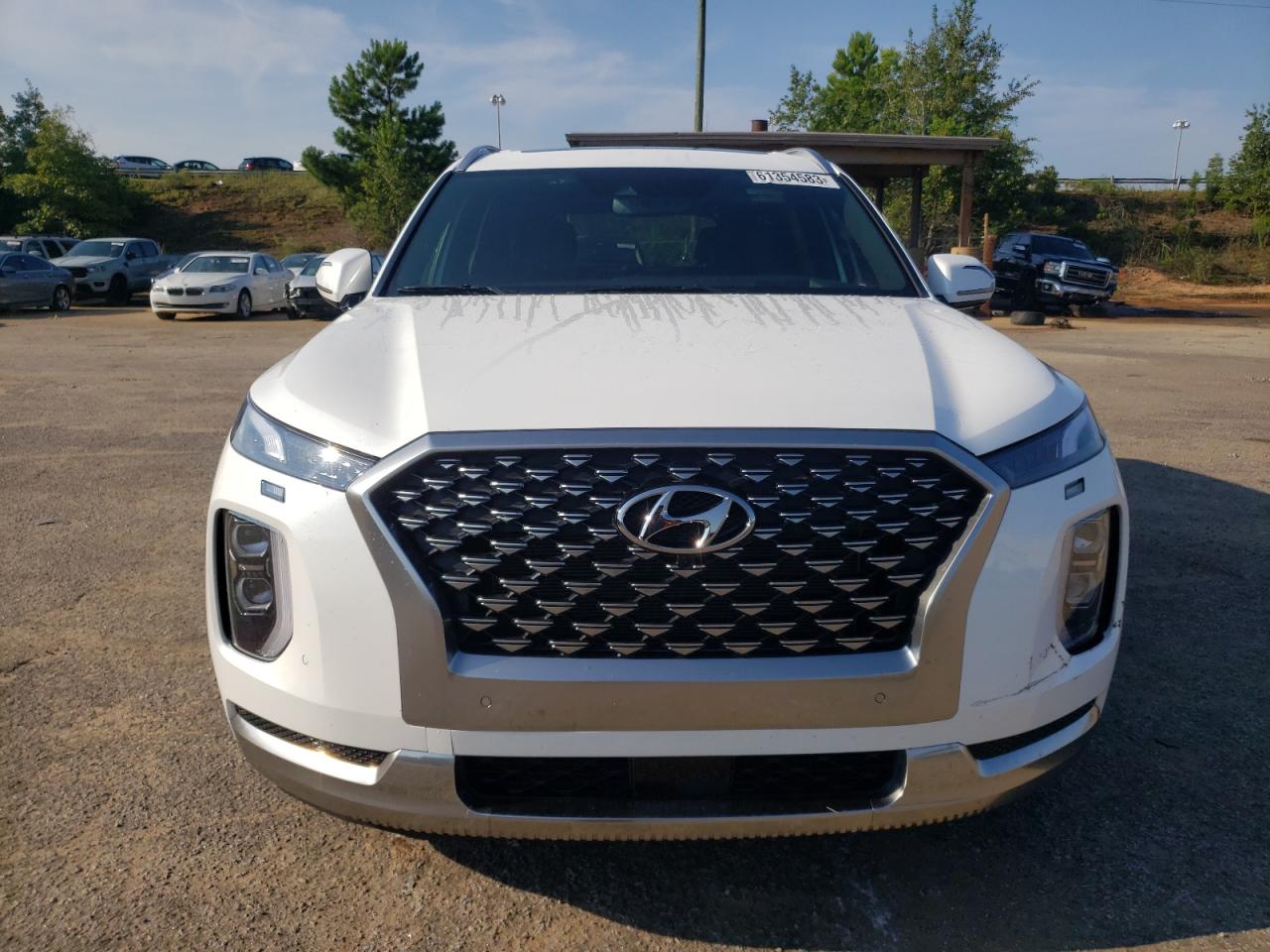 2022 Hyundai Palisade Calligraphy VIN: KM8R7DHE7NU485372 Lot: 61354583