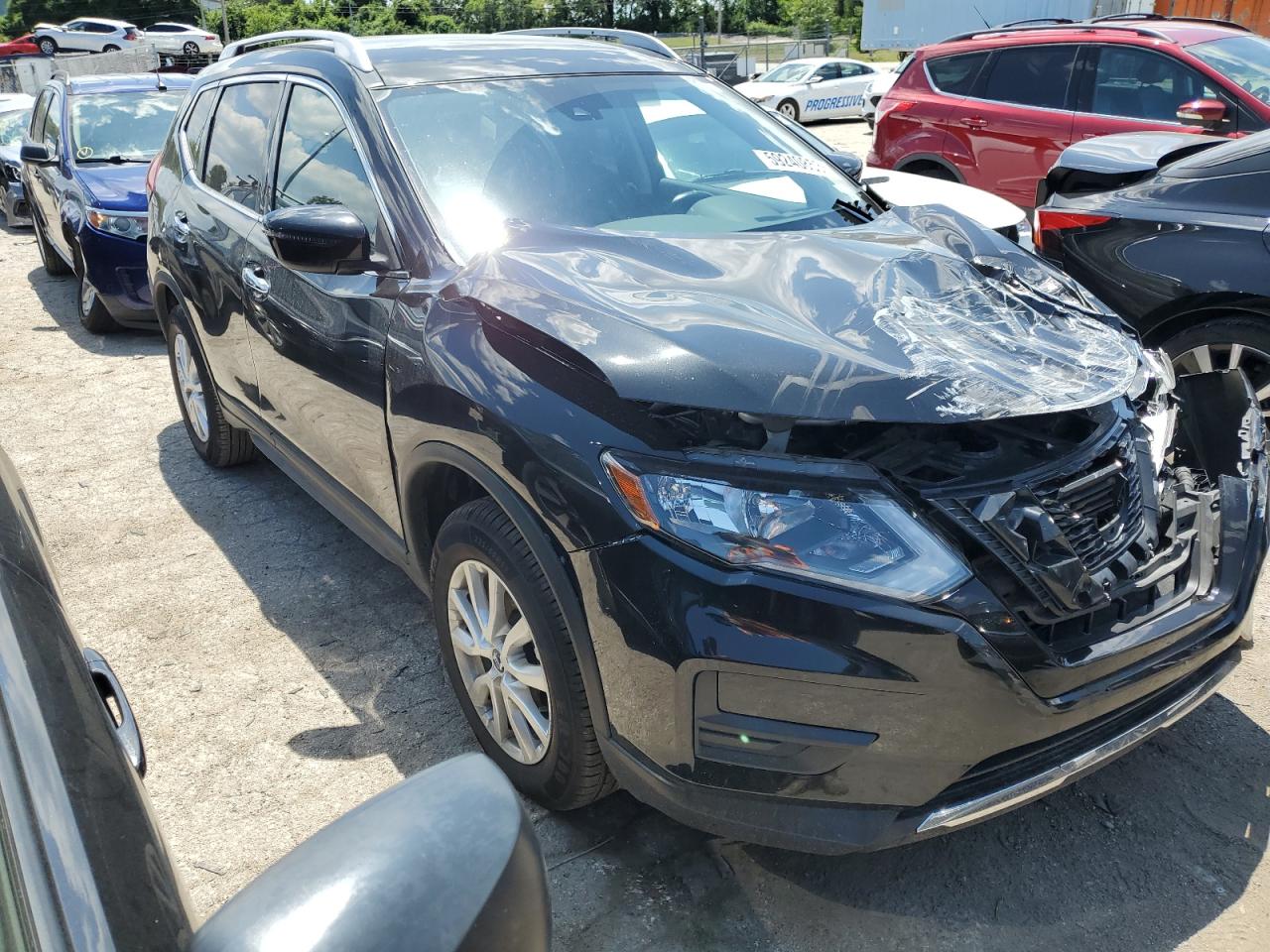 2020 Nissan Rogue S VIN: JN8AT2MV0LW122831 Lot: 59240853