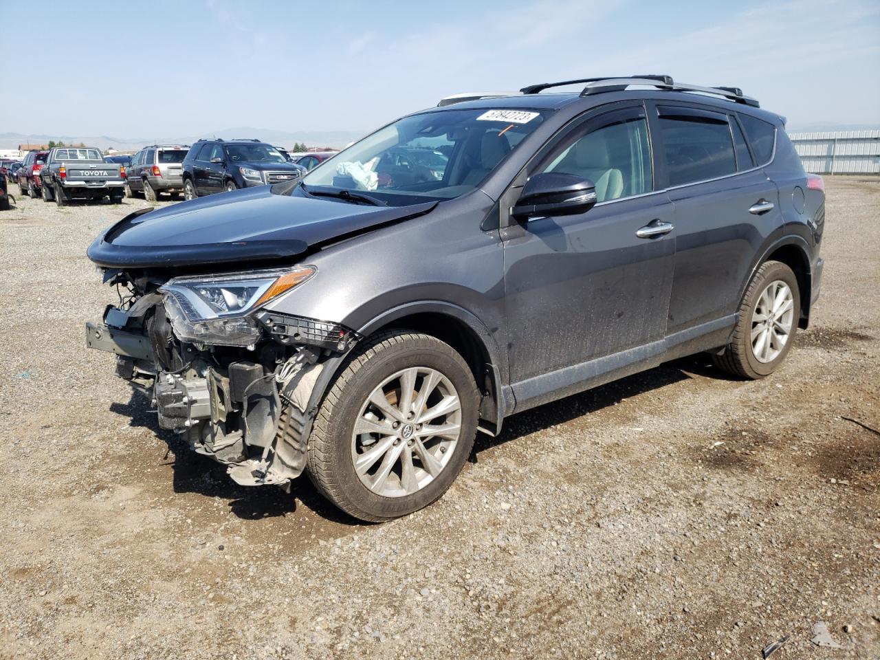 2017 Toyota Rav4 Limited VIN: 2T3DFREV9HW681971 Lot: 57842723