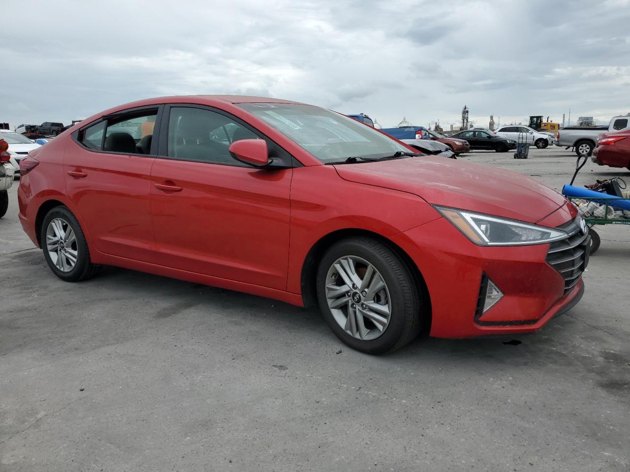 2020 Hyundai Elantra Sel VIN: 5NPD84LF0LH569696 Lot: 56100393