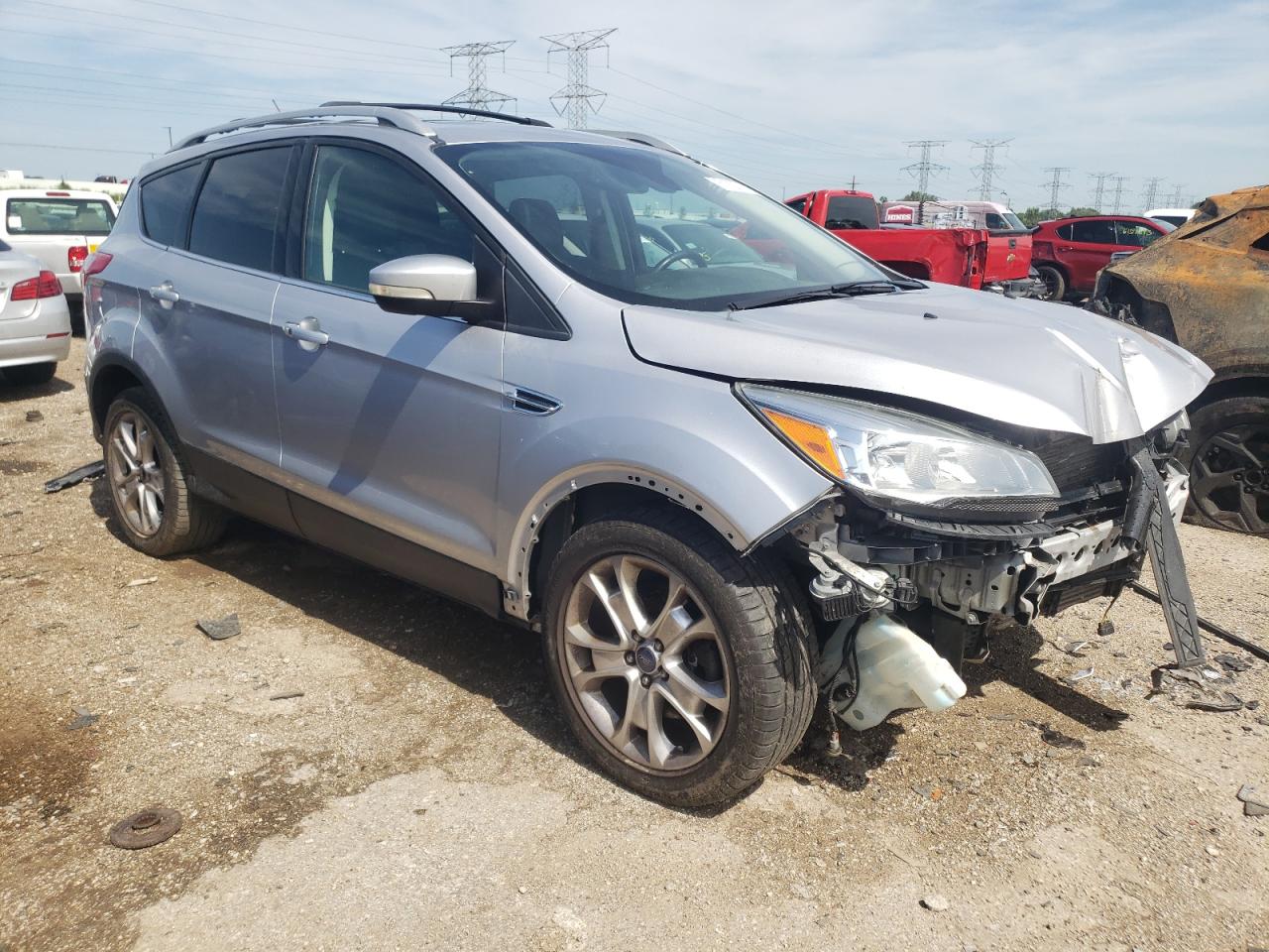 2015 Ford Escape Titanium VIN: 1FMCU9JX5FUA15334 Lot: 40523394