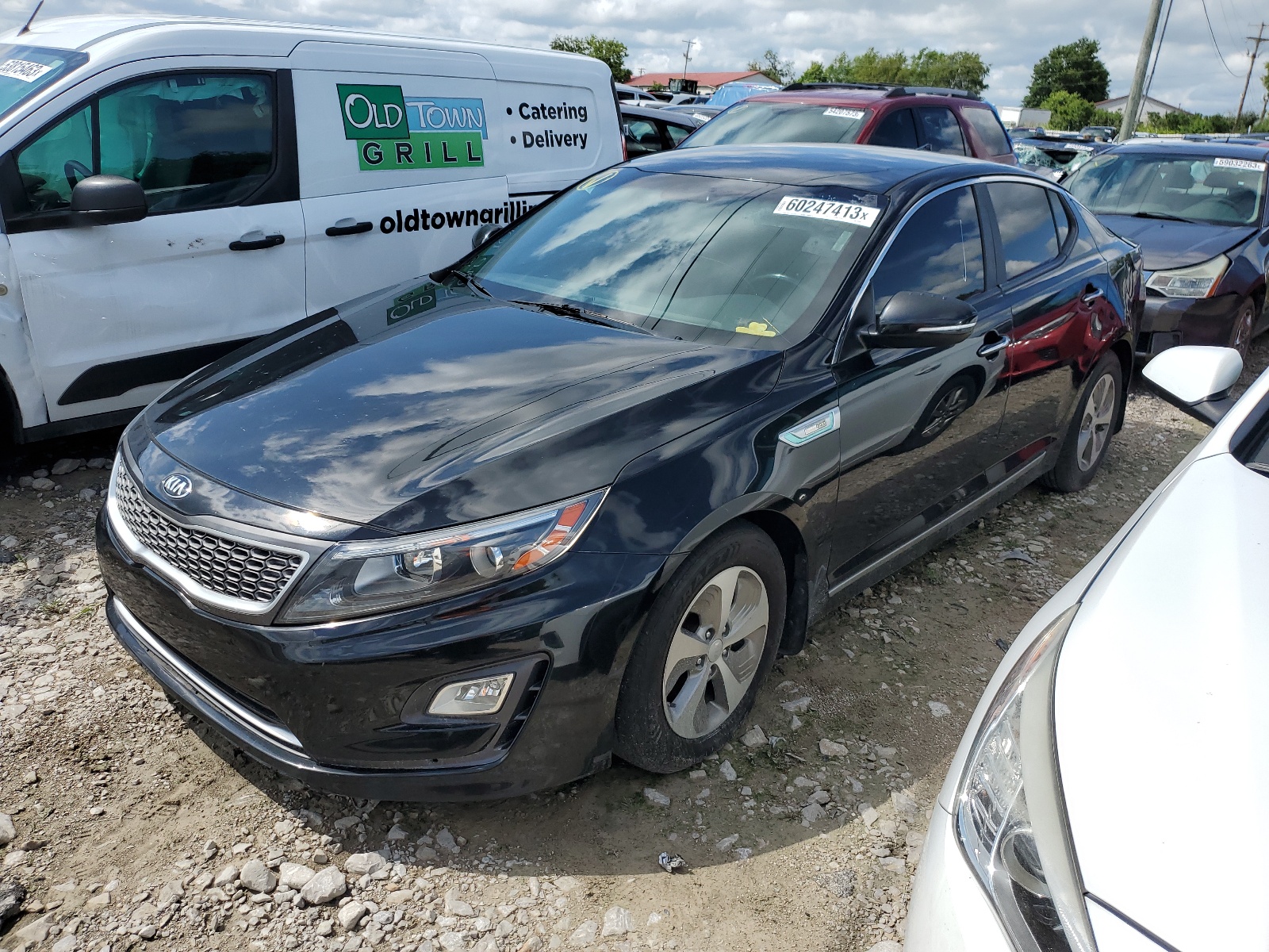 2015 Kia Optima Hybrid vin: KNAGM4AD7F5083561