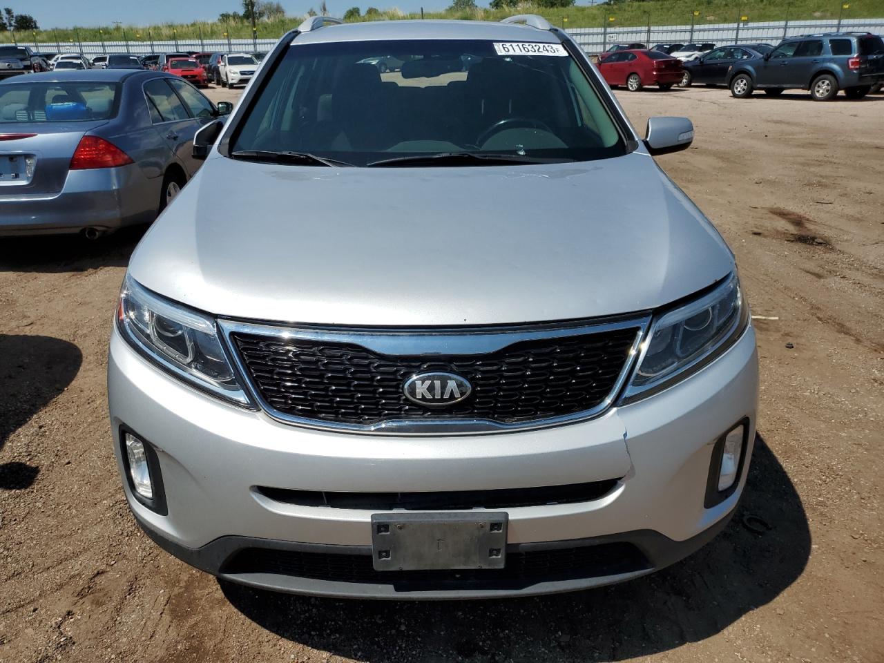 2014 Kia Sorento Lx VIN: 5XYKTDA7XEG456740 Lot: 61163243