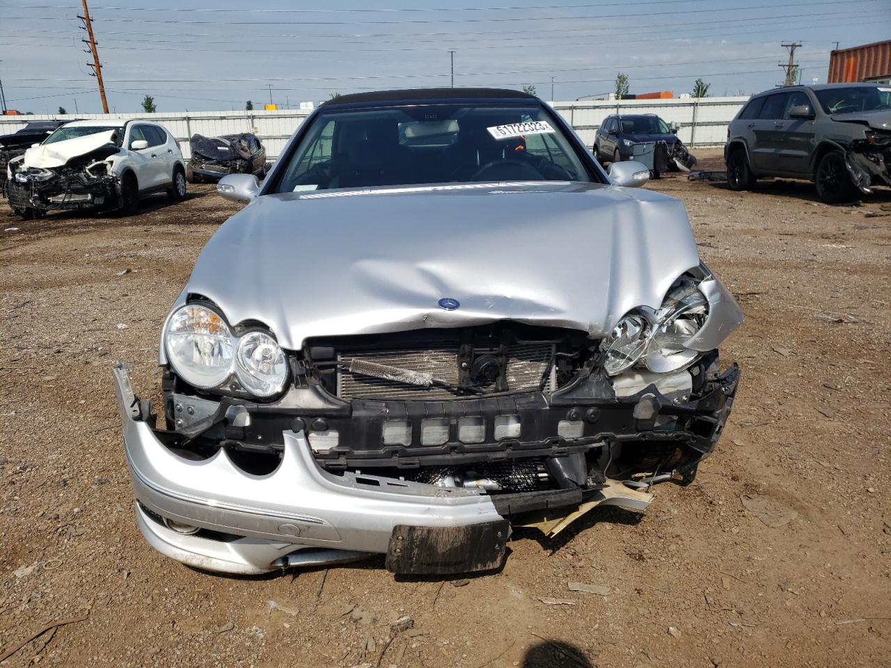 2009 Mercedes-Benz Clk 550 VIN: WDBTK72F19T100040 Lot: 61722323