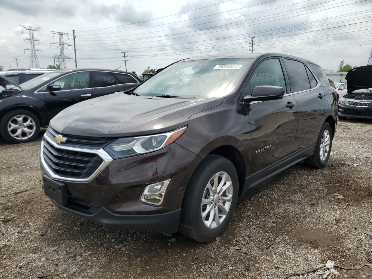 2020 Chevrolet Equinox Lt VIN: 2GNAXTEV2L6176850 Lot: 59394853