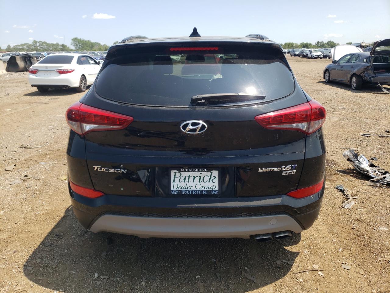 2017 Hyundai Tucson Limited VIN: KM8J3CA21HU317833 Lot: 60220843