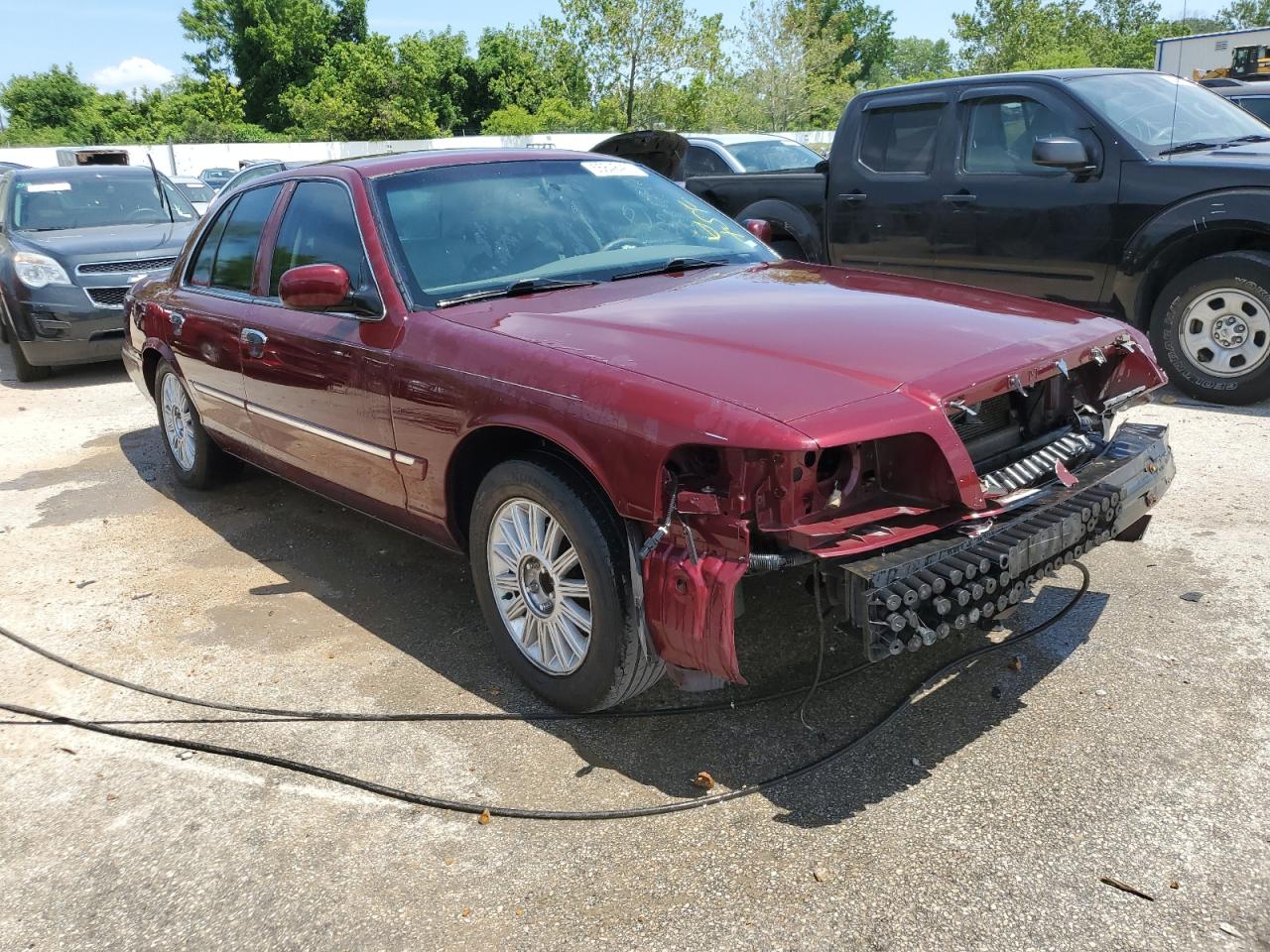 2008 Mercury Grand Marquis Ls VIN: 2MEFM75V28X631615 Lot: 55848463