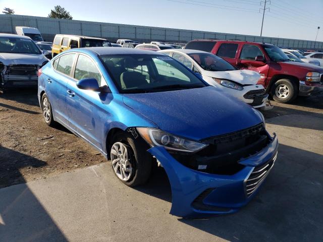  HYUNDAI ELANTRA 2018 Синій