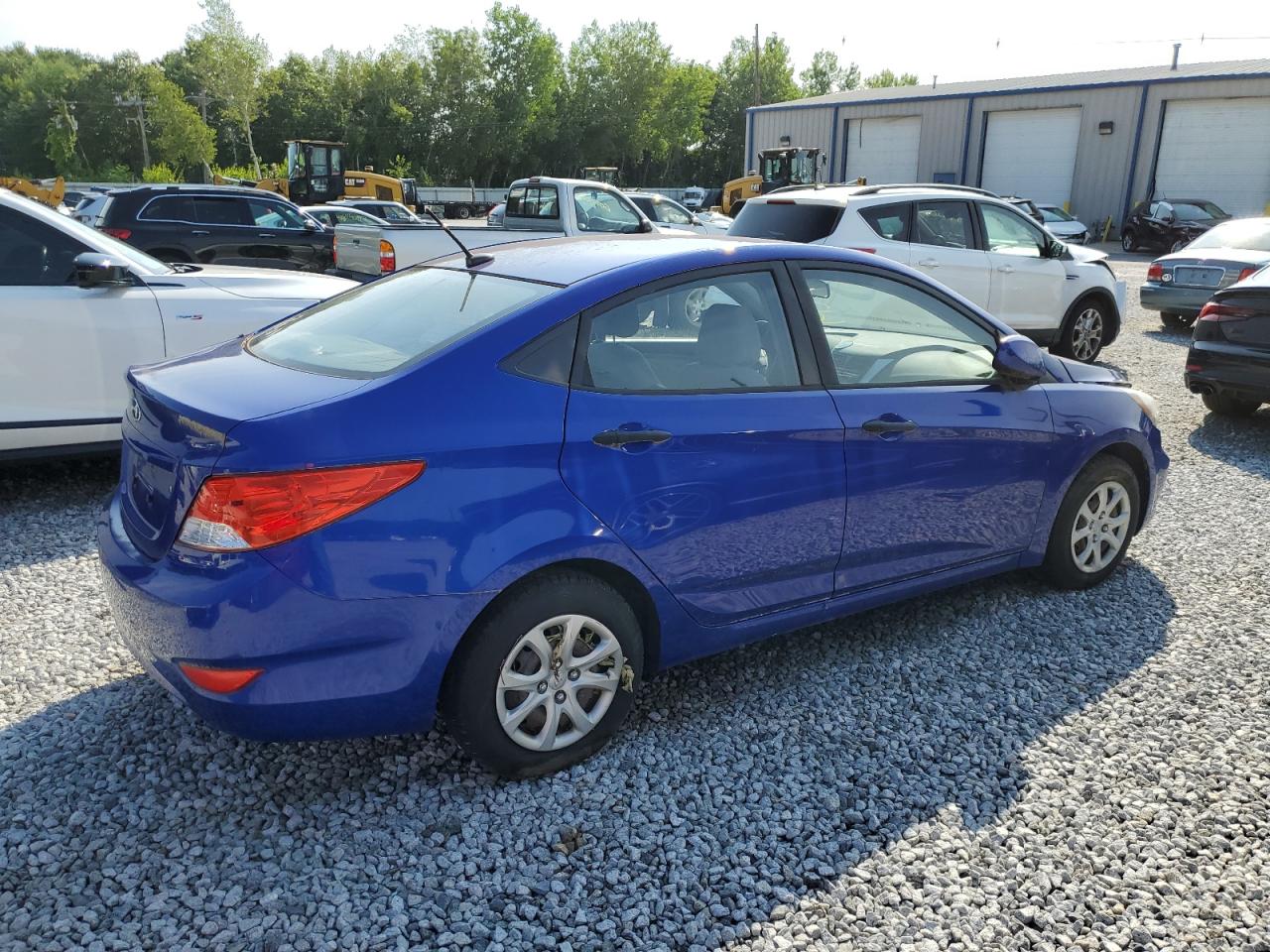 2012 Hyundai Accent Gls VIN: KMHCT4AE1CU042711 Lot: 61241183