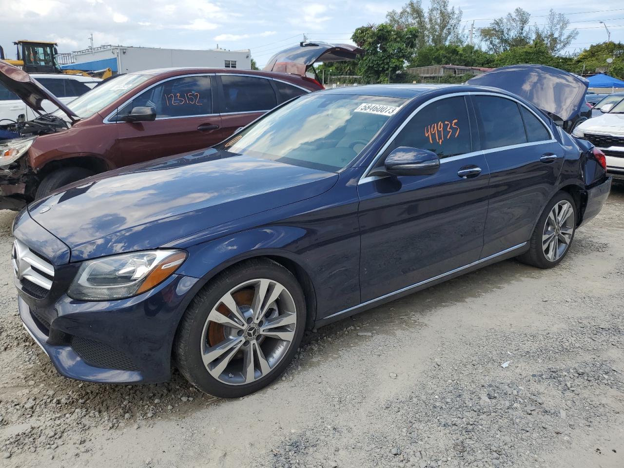 2018 Mercedes-Benz C 300 VIN: WDDWF4JB1JR422460 Lot: 58460073