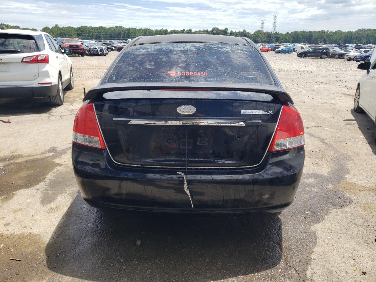 2008 Kia Spectra Ex VIN: KNAFE121X85499392 Lot: 60149243