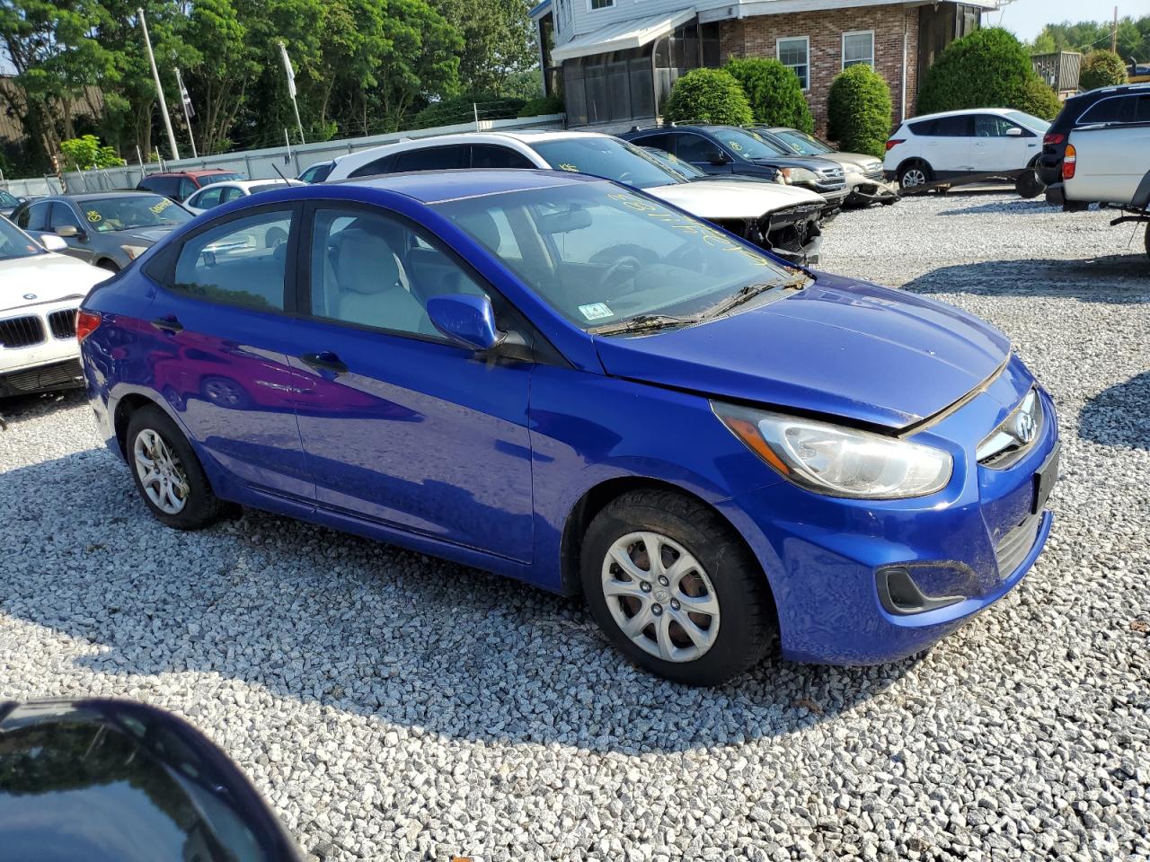 2012 Hyundai Accent Gls VIN: KMHCT4AE1CU042711 Lot: 61241183