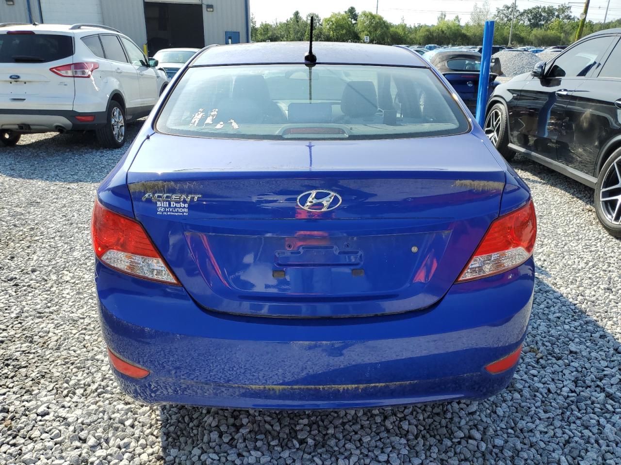 2012 Hyundai Accent Gls VIN: KMHCT4AE1CU042711 Lot: 61241183