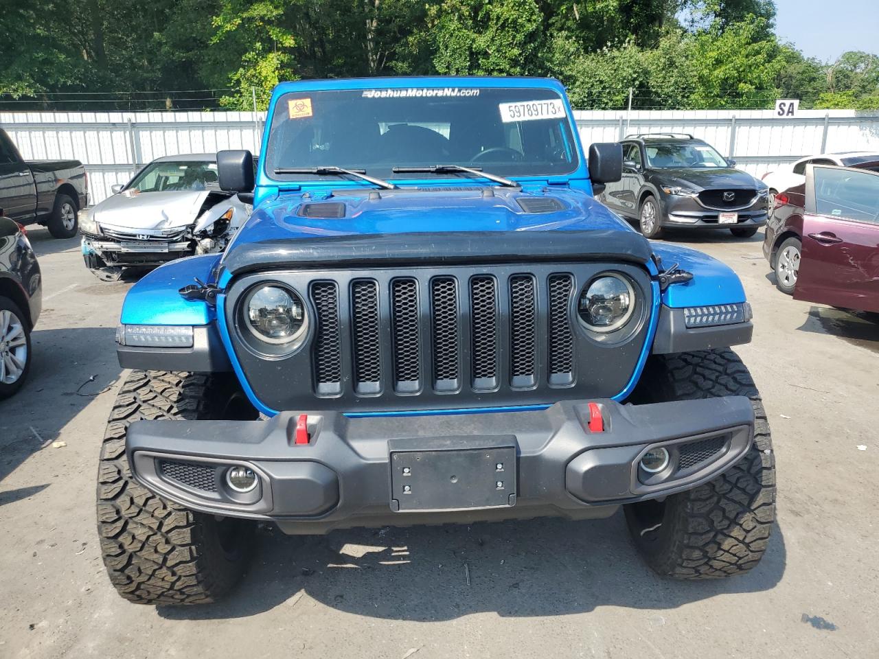 2021 Jeep Wrangler Unlimited Rubicon VIN: 1C4JJXFMXMW821940 Lot: 59789773