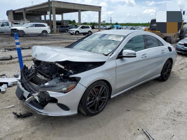  MERCEDES-BENZ CLA-CLASS 2018 Сріблястий