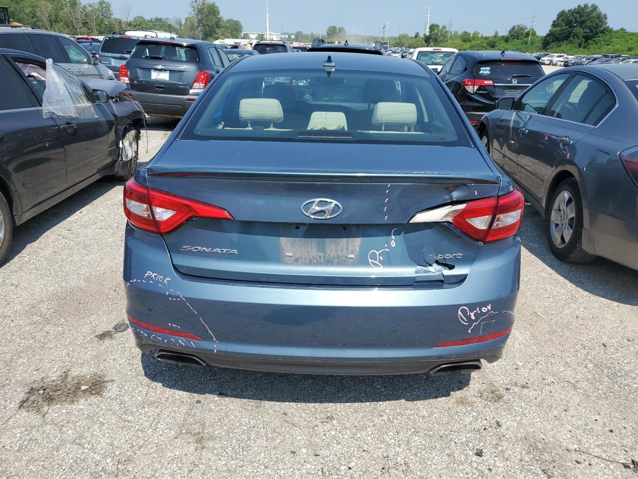 2015 Hyundai Sonata Sport VIN: 5NPE34AF4FH162300 Lot: 61002343